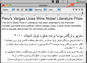 Working with languages (2)-Arabic Mac